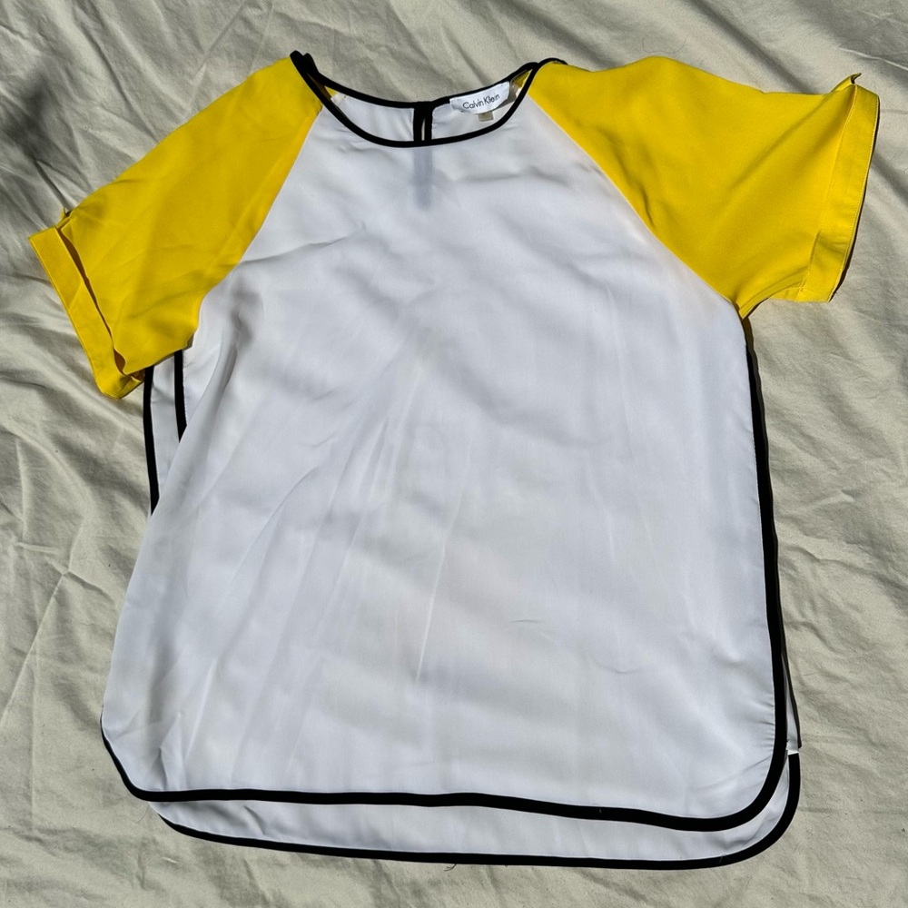 Calvin Klein colorblock shirt